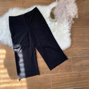White House Black Market Wide Leg Crop Pants